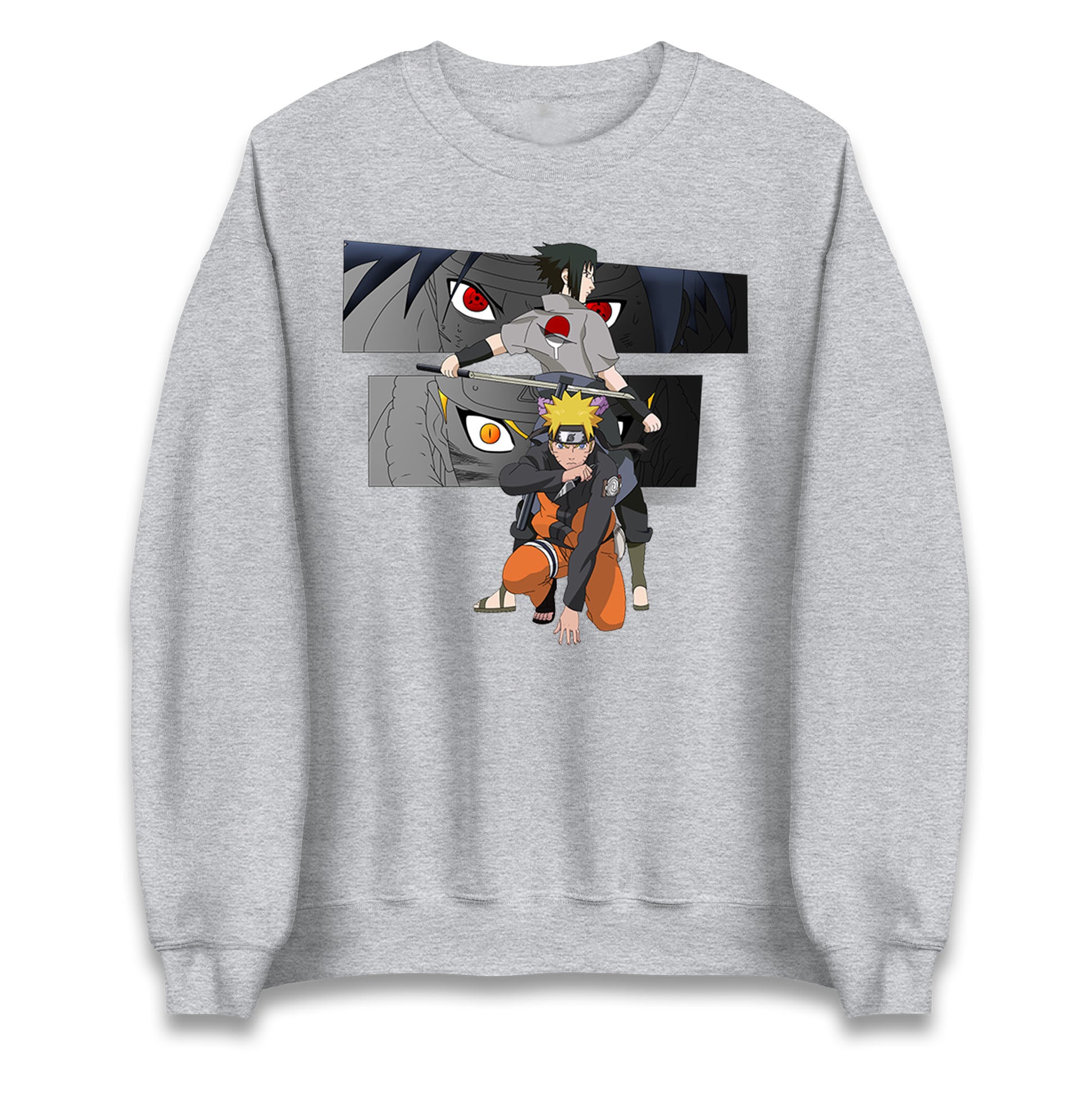 naruto and sasuke uchiha sweatshirt
