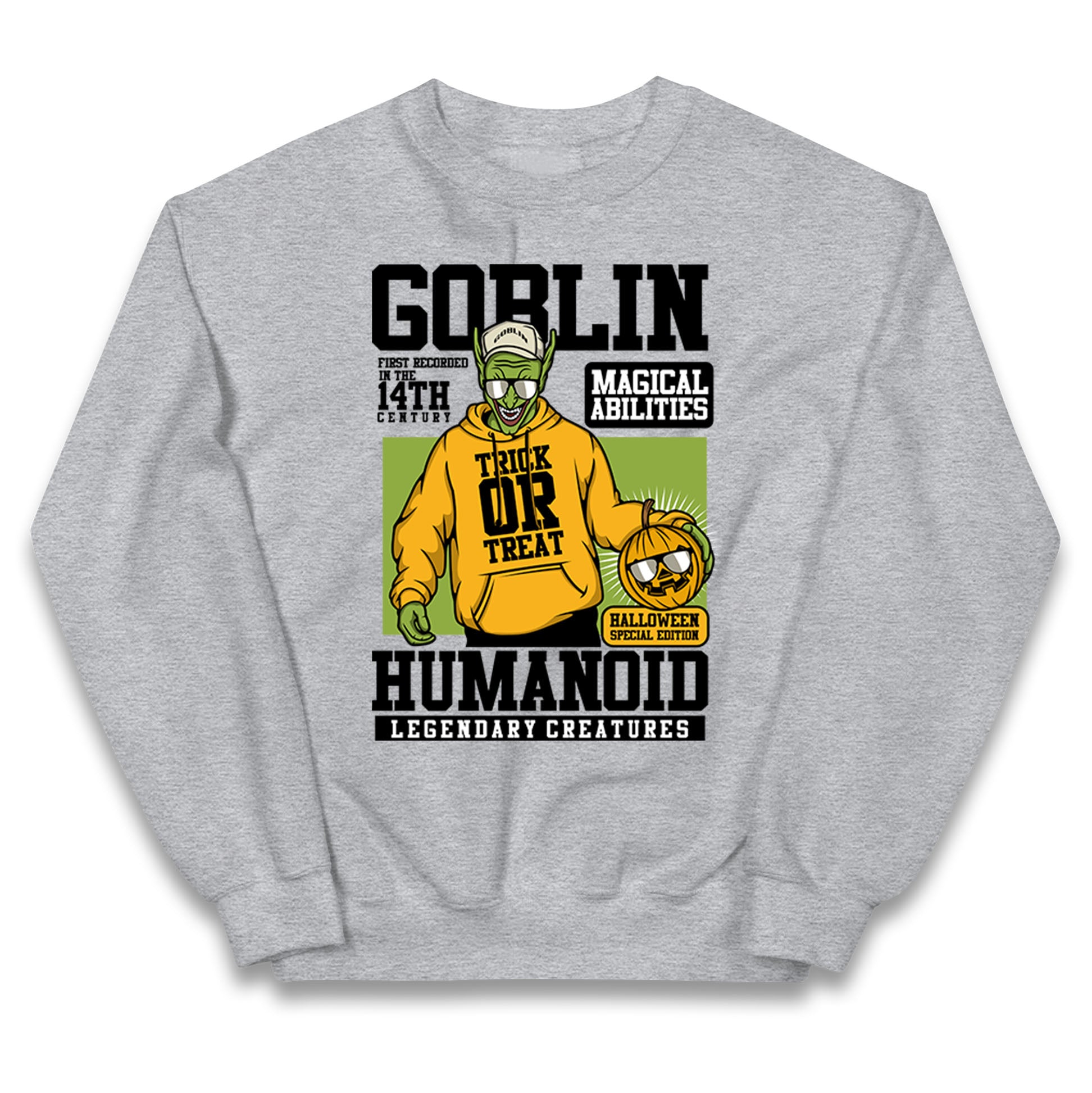Goblin Trick Or Treat Kids Jumper