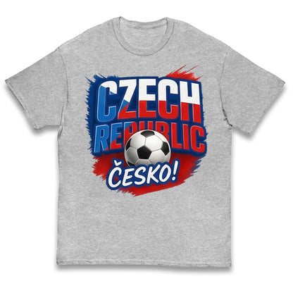 Czech Republic Kids T Shirt