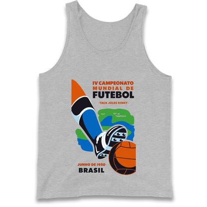 Brasil 1950 Retro World Cup Tank Top