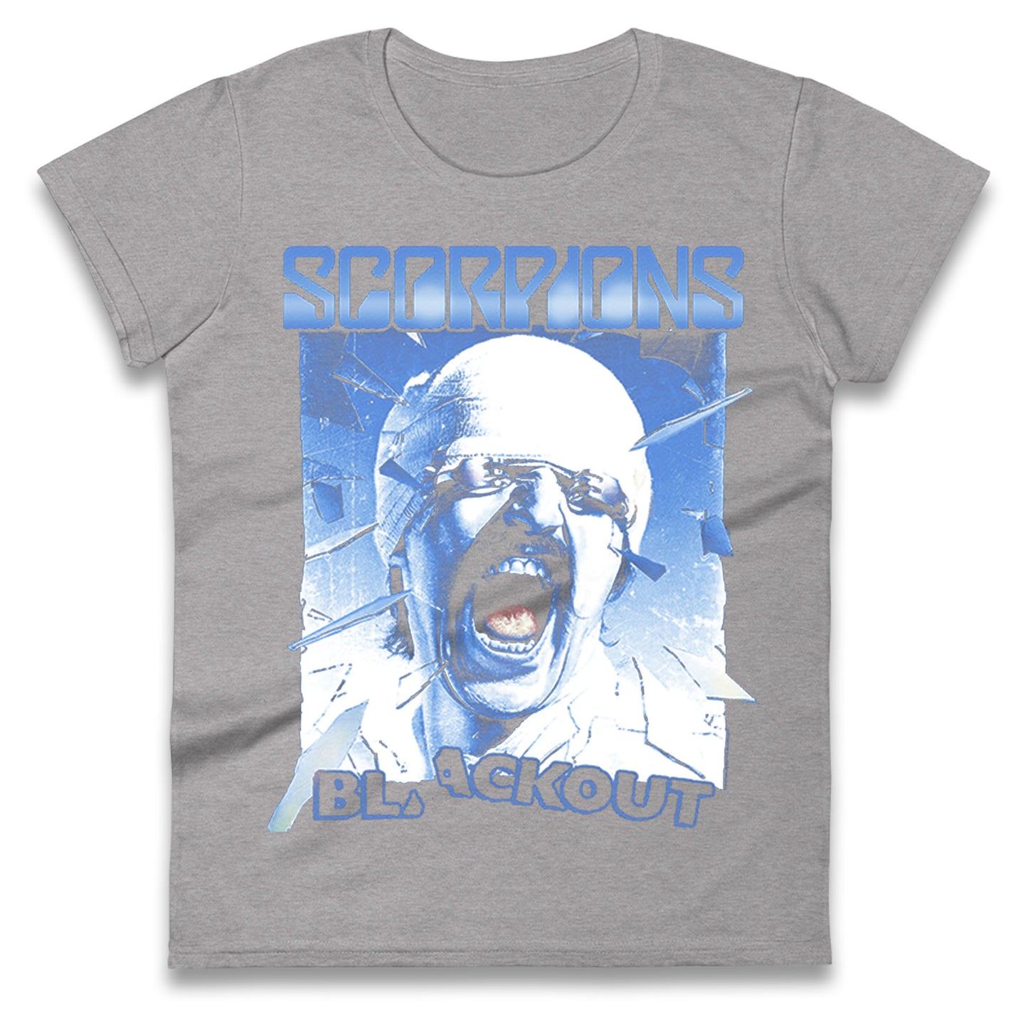 Scorpions Blackout Ladies T Shirt 