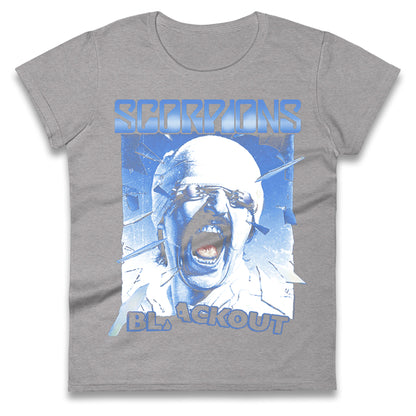Scorpions Blackout Ladies T Shirt 