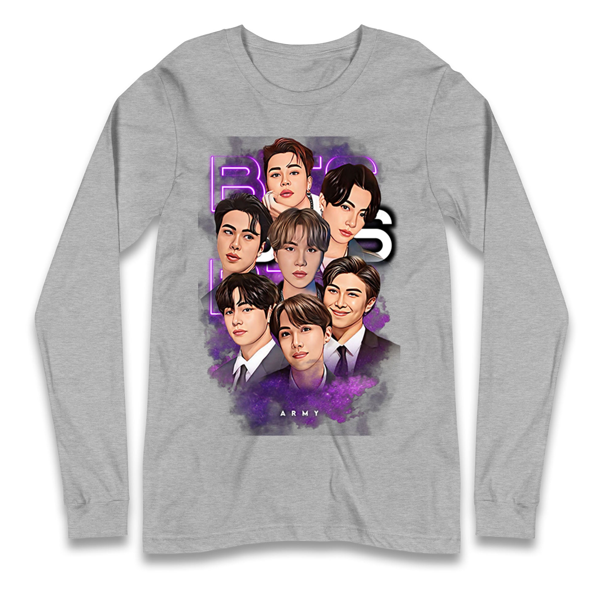 BTS K POP Longsleeve T Shirt