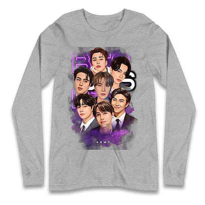 BTS K POP Longsleeve T Shirt
