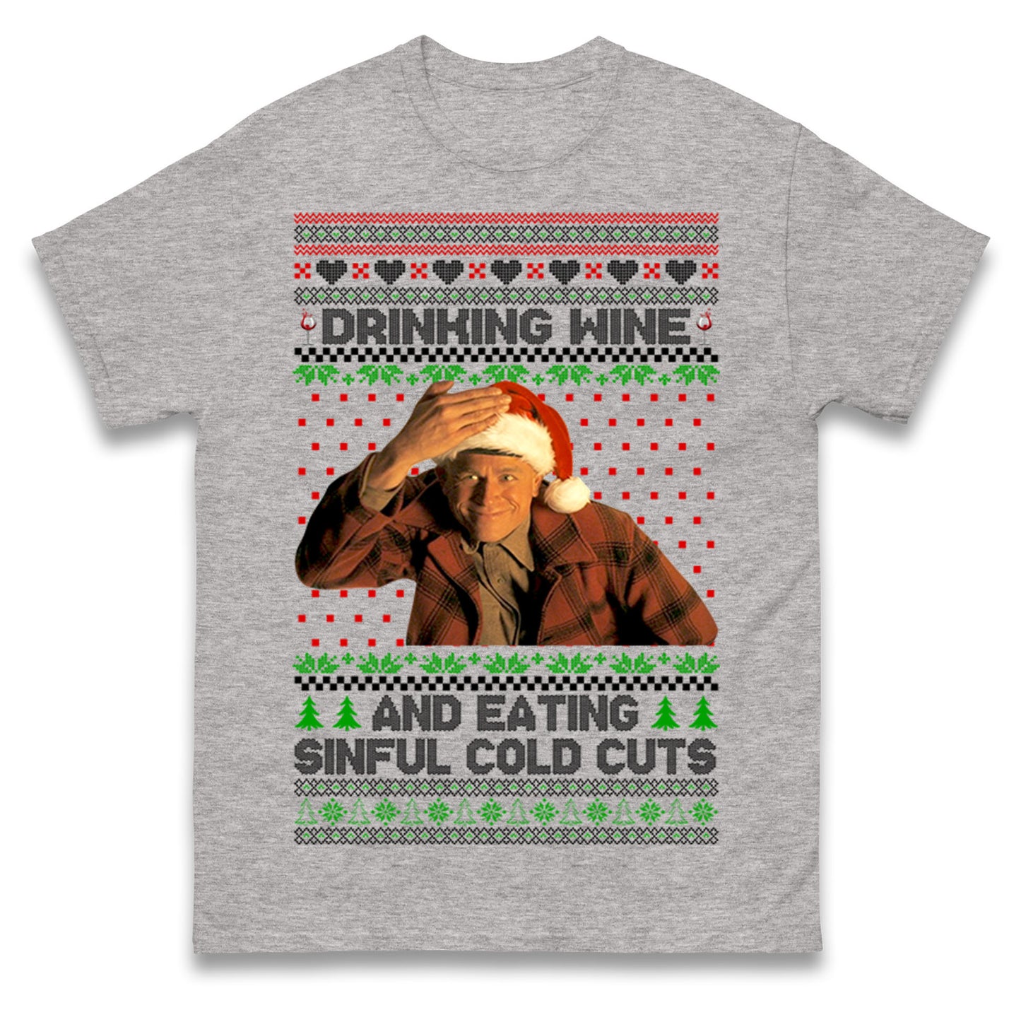 Ed Gein Wine Christmas T Shirt
