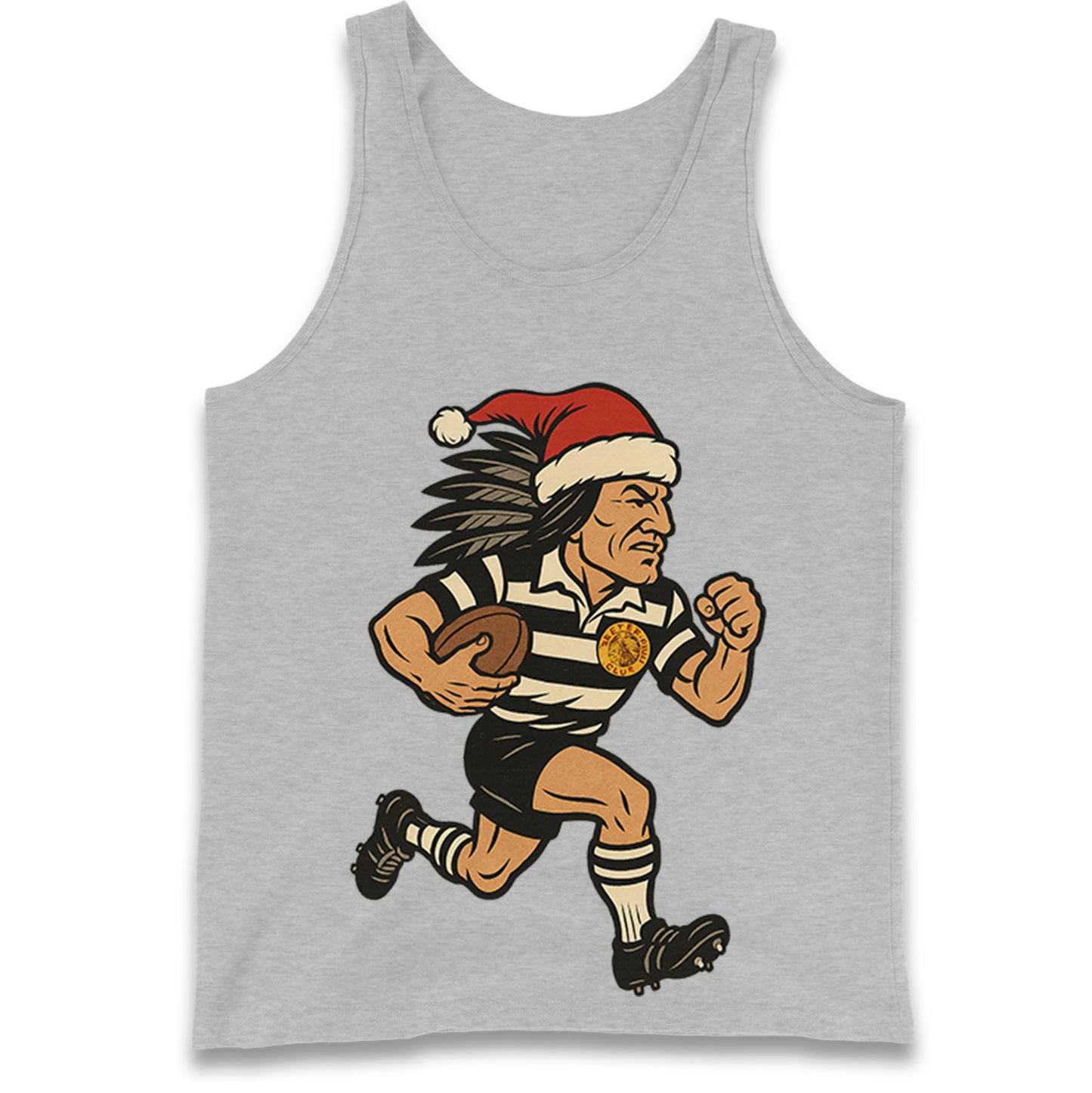 Newcastle Falcons Christmas Tank Top