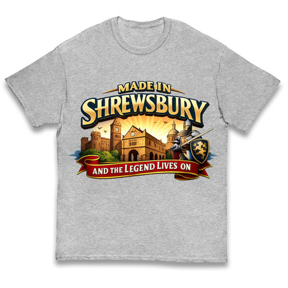 Made in Shrewsbury Kids T Shirt