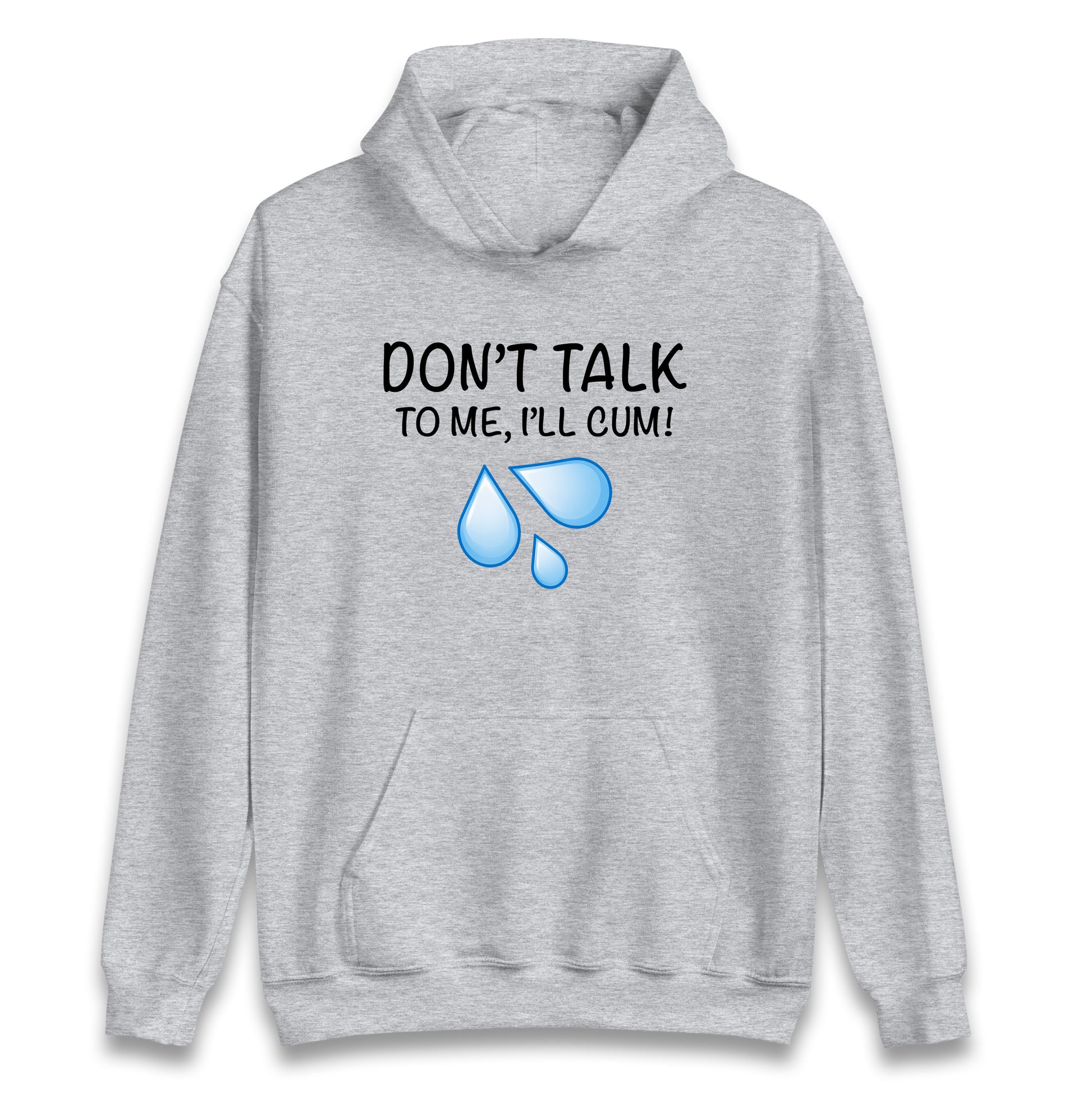 Don't Talk To Me I'll Cum Hoodie