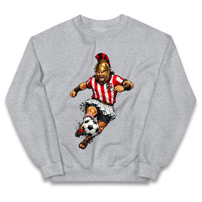 Retro Exeter City Football Kids Jumper