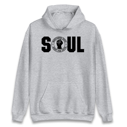 Northern Soul Keep The Faith Logo Hoodie
