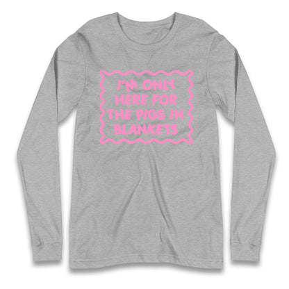 Pigs In Blankets Christmas Longsleeve T Shirt