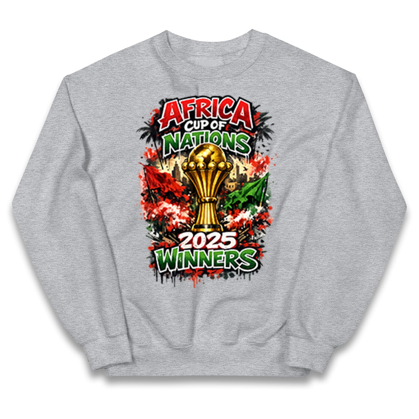 Morocco Africa Cup Of Nations Winners 2025 Kids Jumper