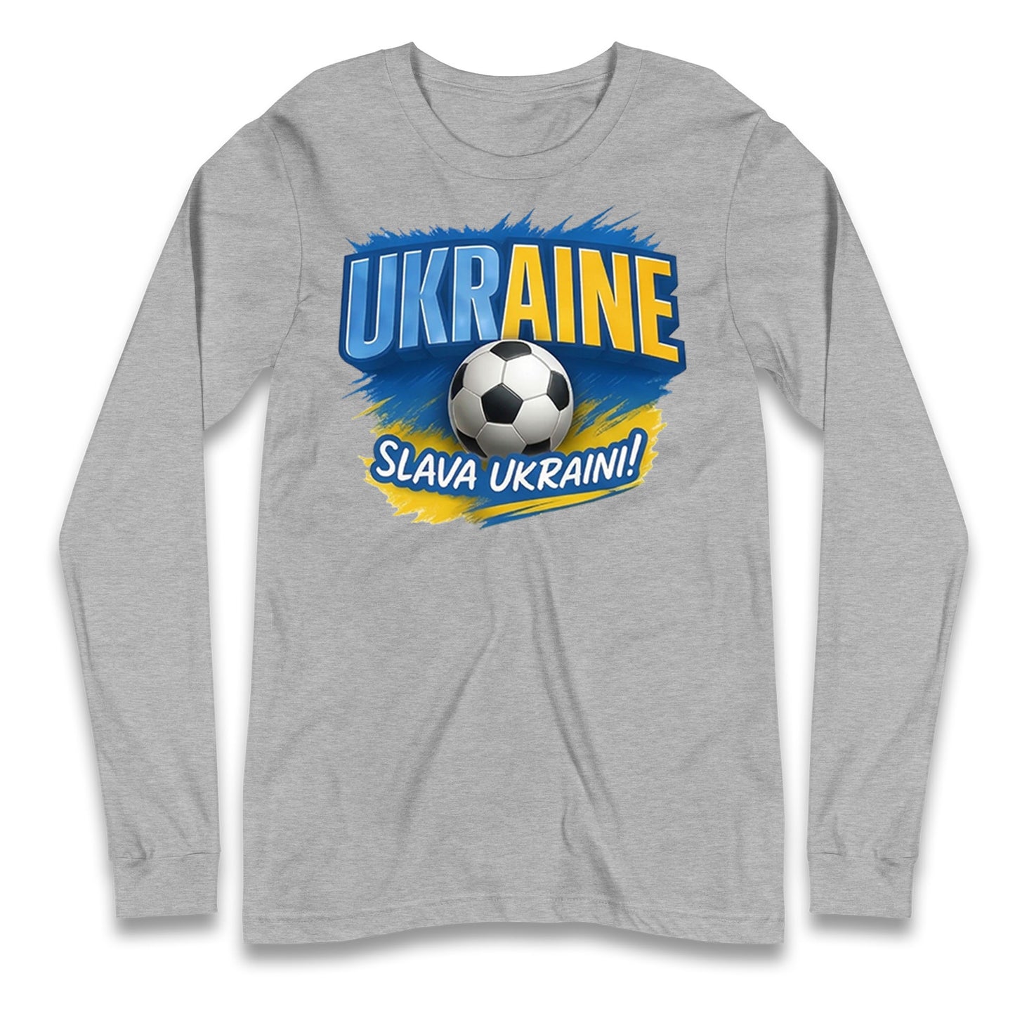 Ukraine Retro World Cup Longsleeve T Shirt 