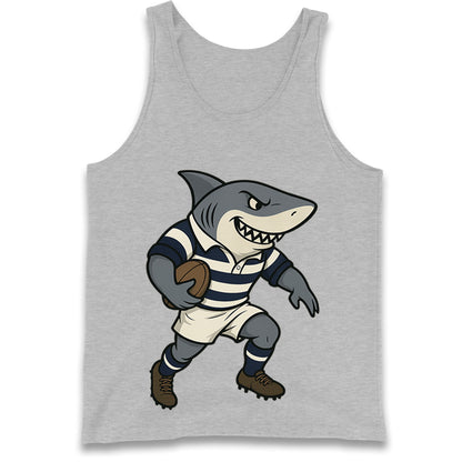 Retro Sale Sharks Rugby Union Tank Top