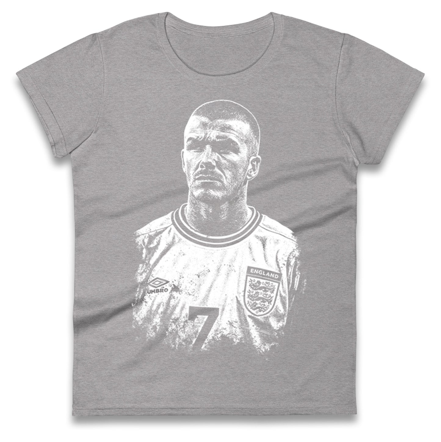 Bavid Beckham England Ladies T Shirt