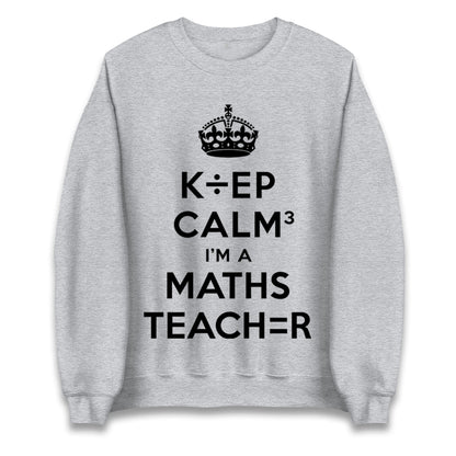 Keep Calm I’m A Maths Teacher Jumper