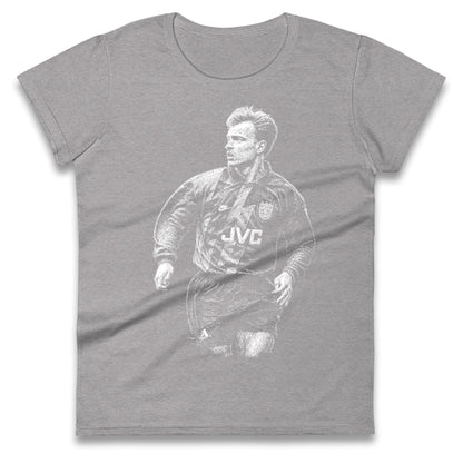 Dennis Bergkamp Arsenal Ladies T Shirt