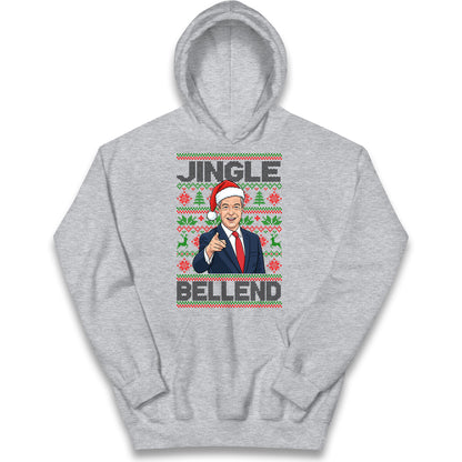 Nigel Farage Christmas Kids Hoodie