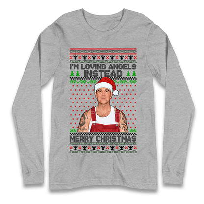 Robbie Williams Christmas Longsleeve T Shirt
