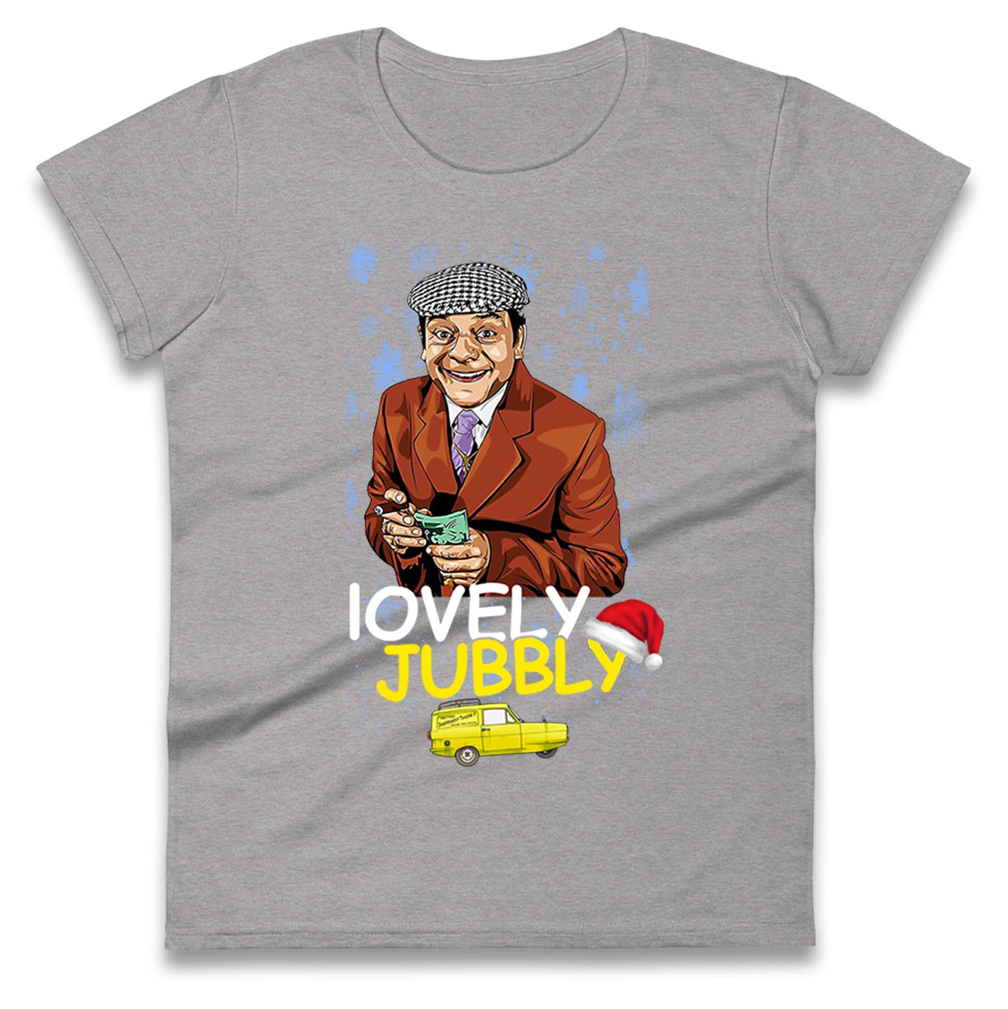 Del Boy Christmas Ladies T Shirt