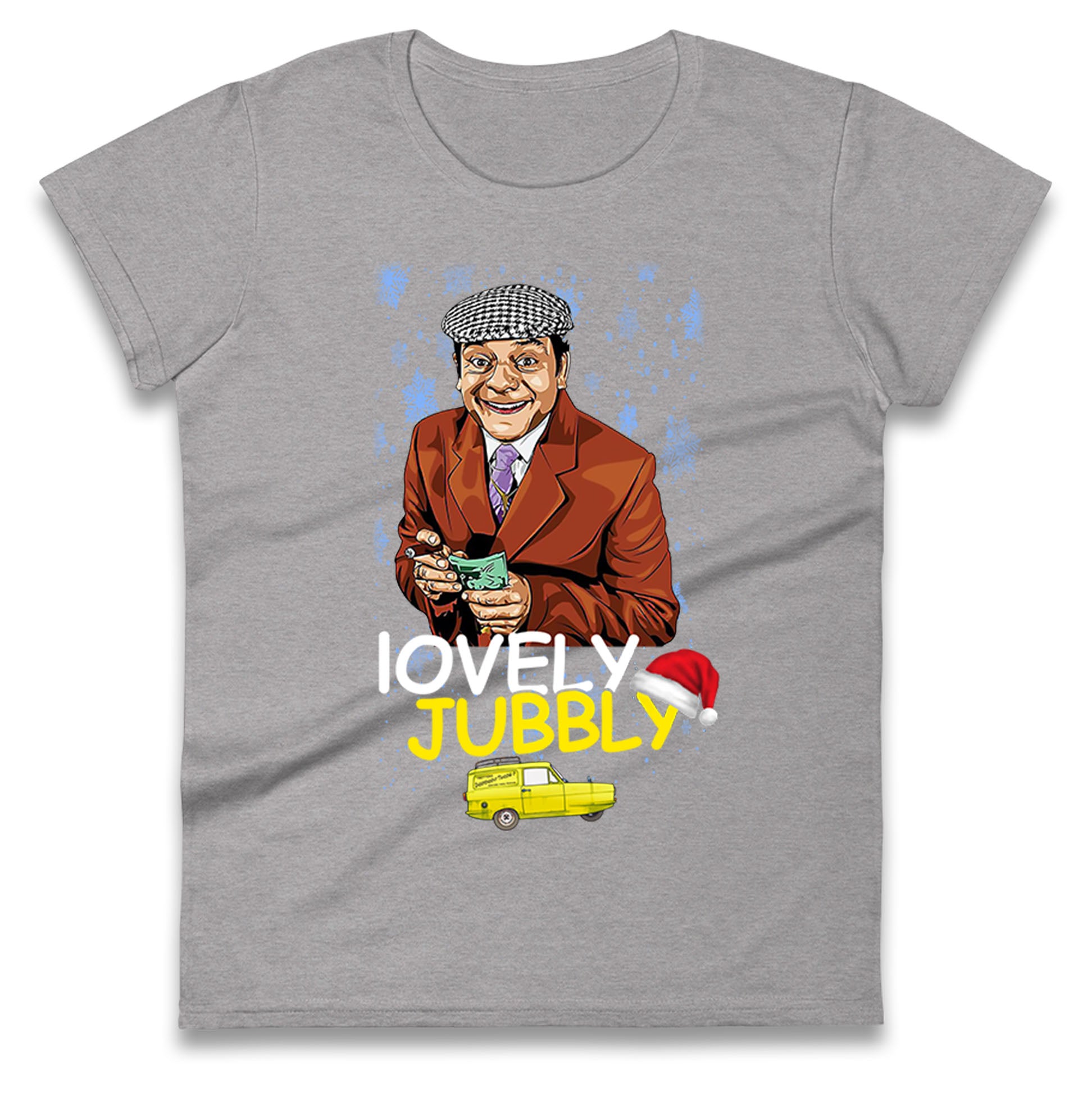 Del Boy Christmas Ladies T Shirt