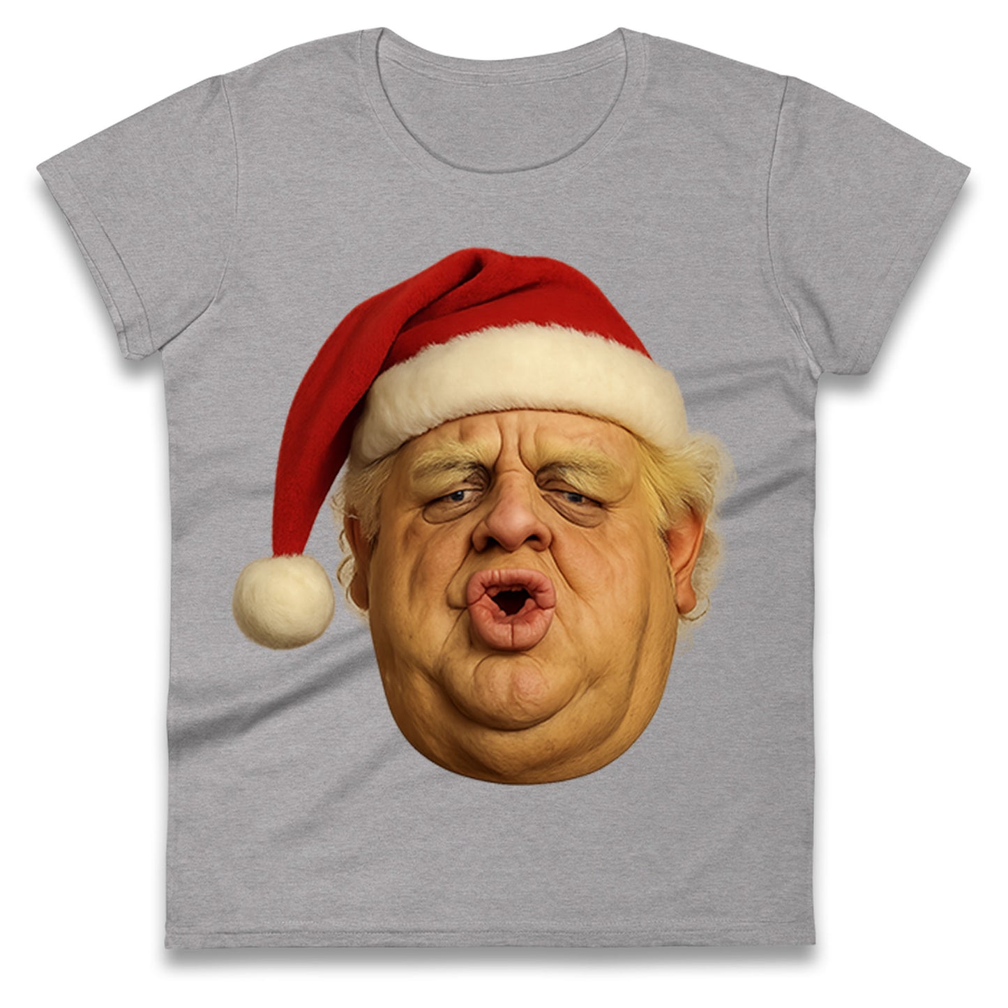 Dusty Rhodes Christmas Ladies T Shirt