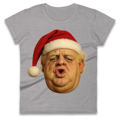 Dusty Rhodes Christmas Ladies T Shirt
