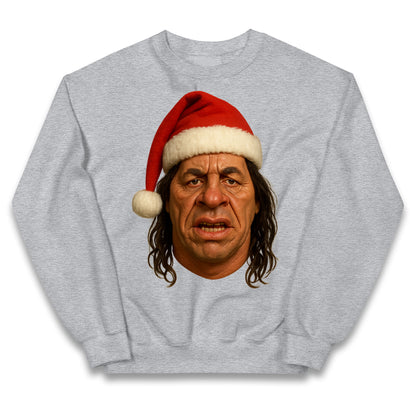 Bret Hart Christmas Kids Jumper