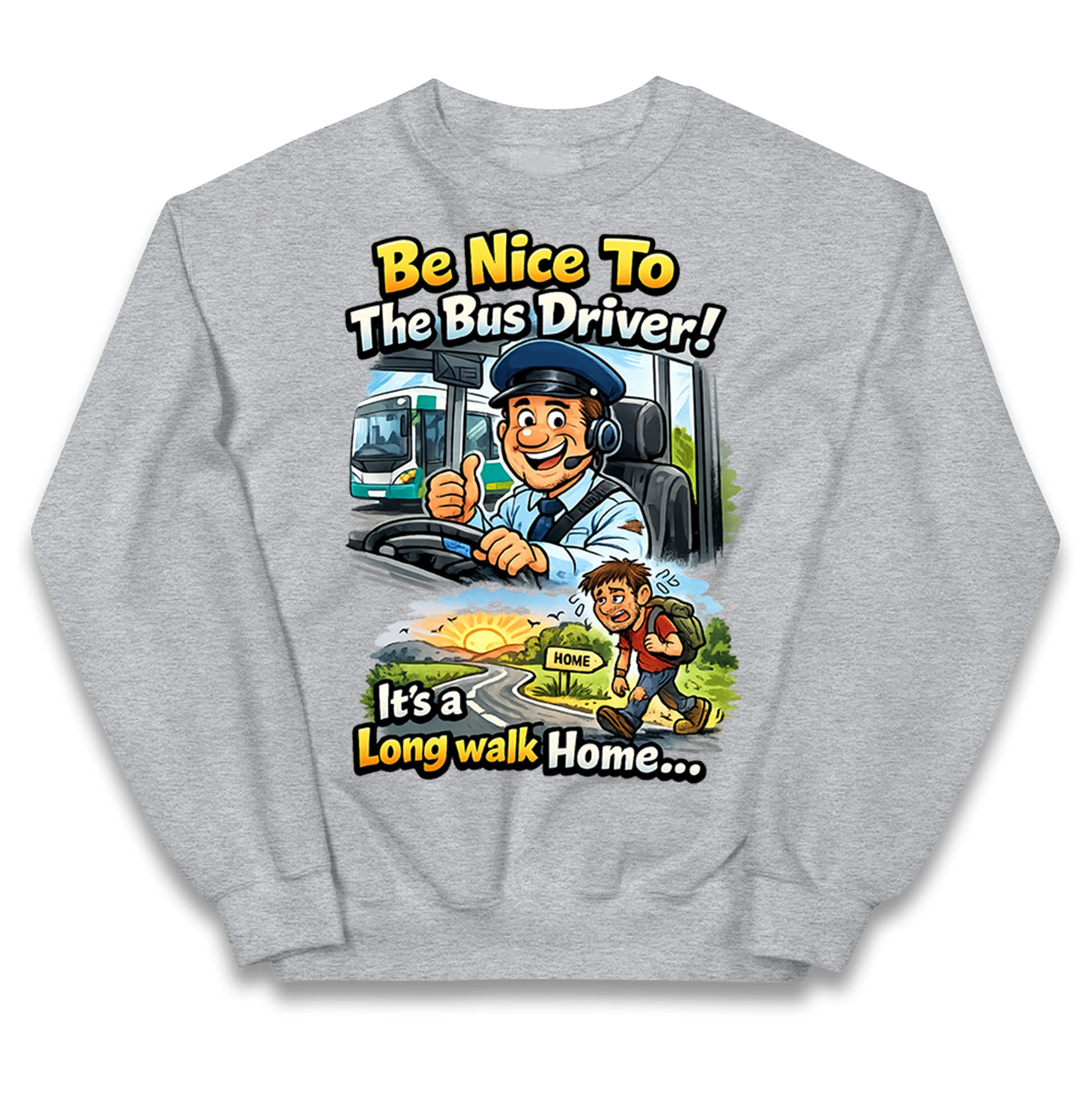 Bus Driver Kids Jumper