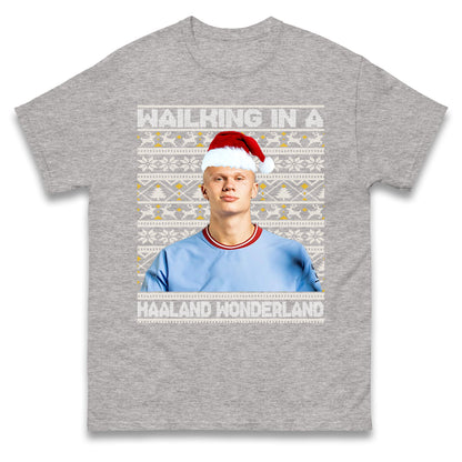 erling haaland christmas t shirt