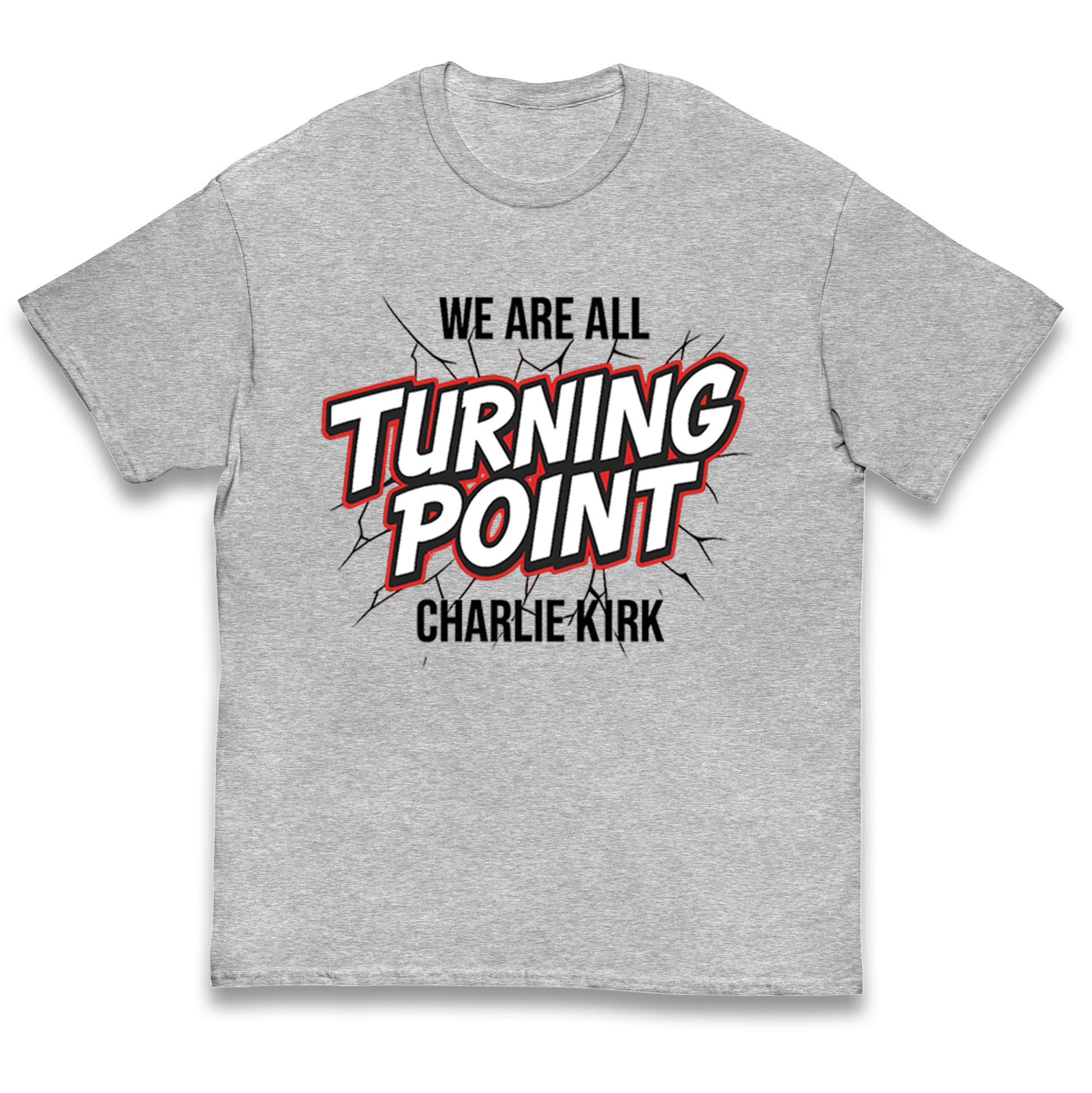 Turning Point Charlie Kirk Kids T Shirt