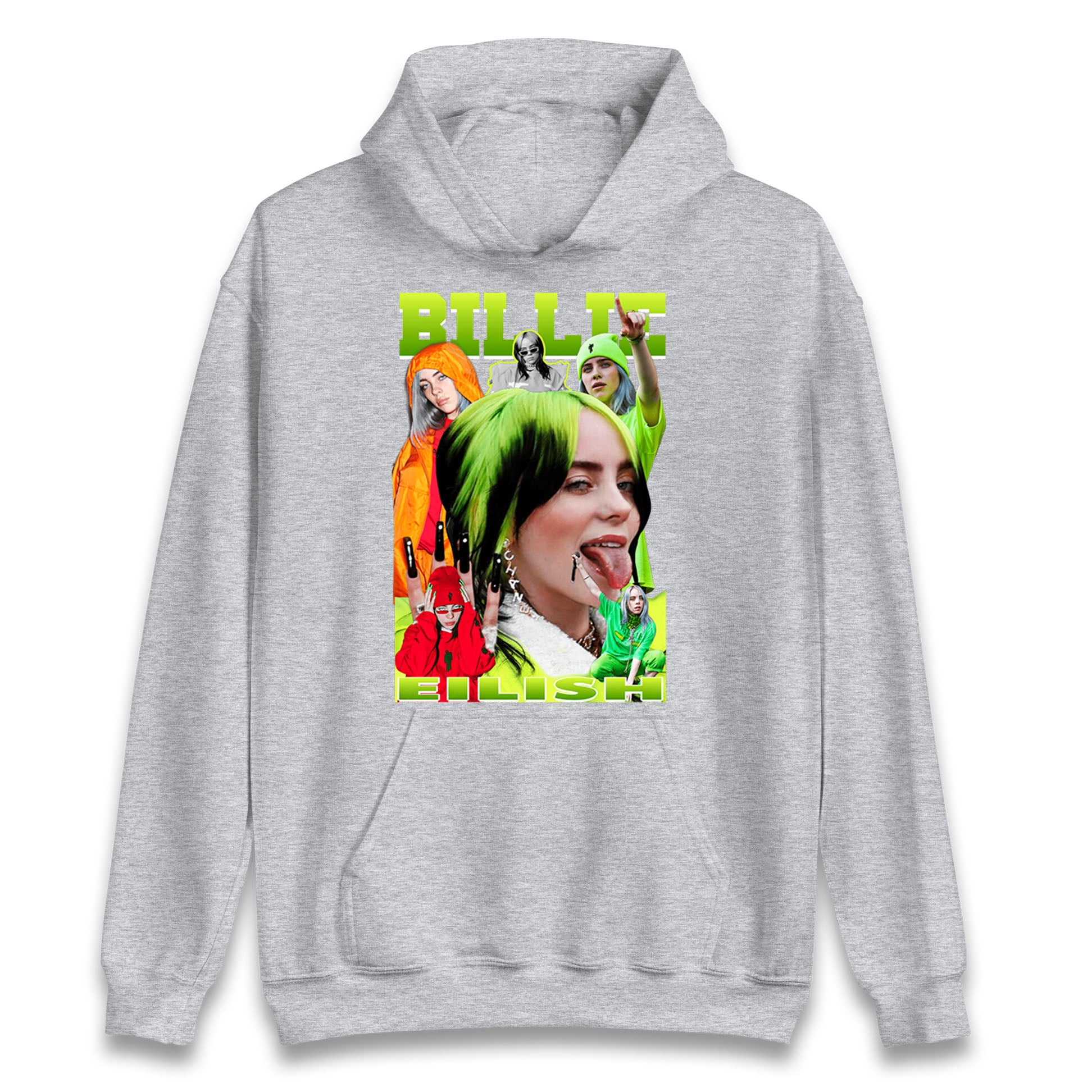 Billie Eilish Green Hoodie