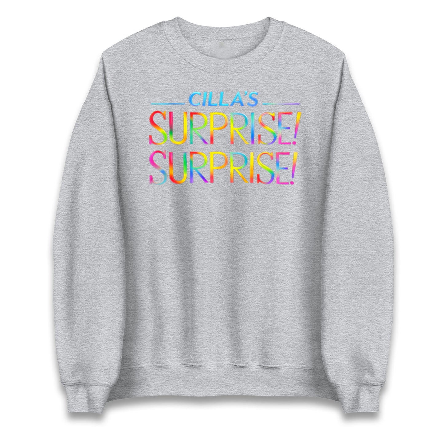 Cilla's Surprise Surprise Robbie Williams Jumper