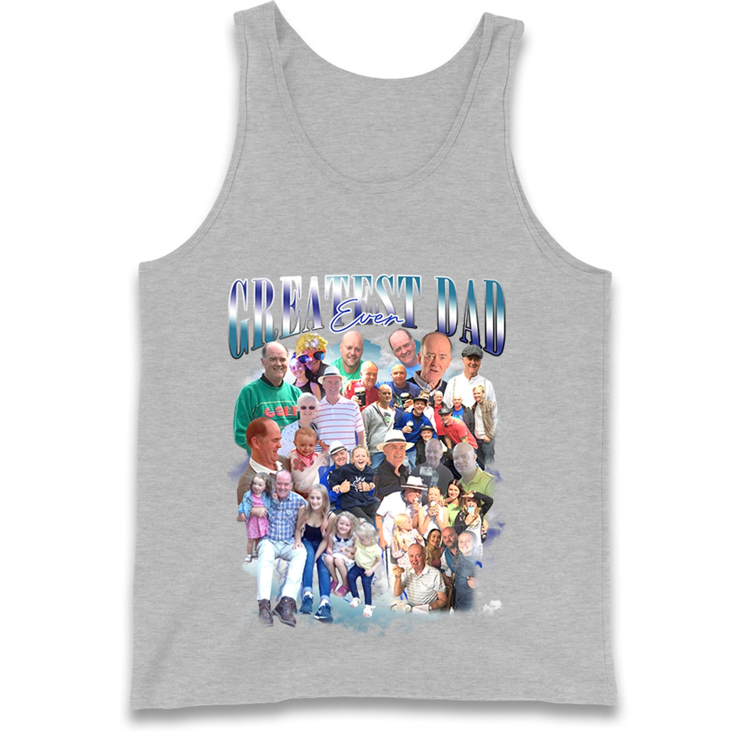 Fathers Day Personalised Tank Top