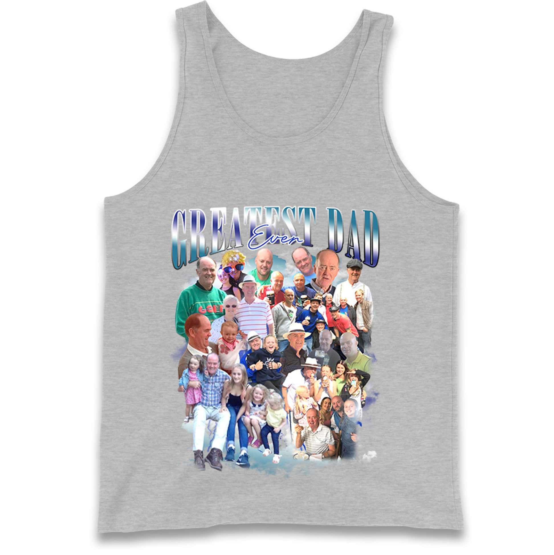 Fathers Day Personalised Tank Top