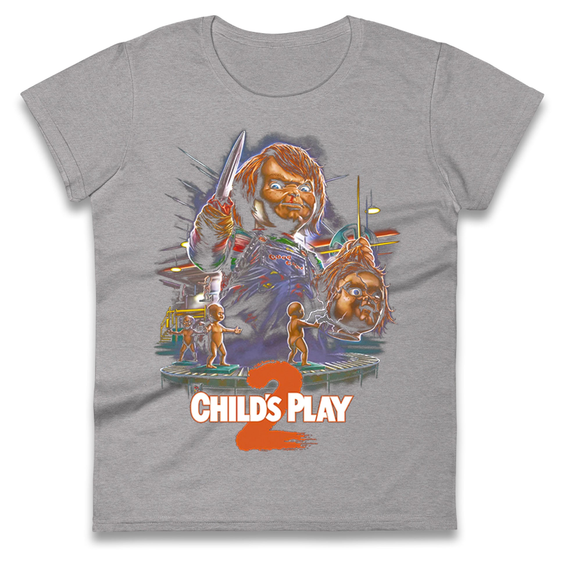 Childs Play 2 Movie Ladies T Shirt
