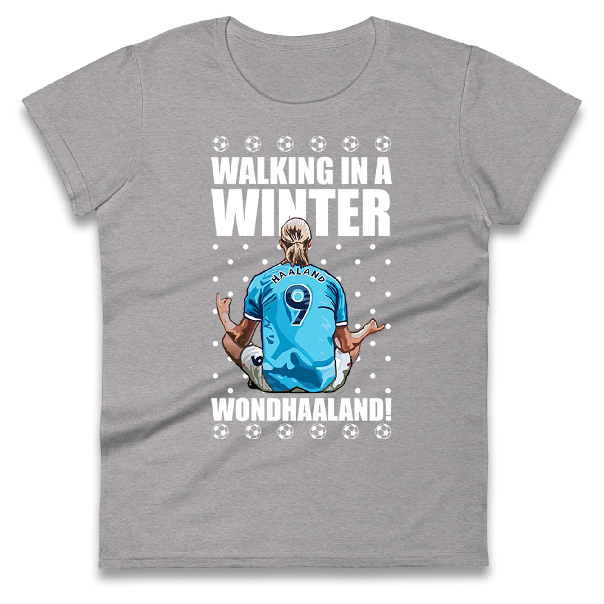 erling haaland christmas womens t shirt