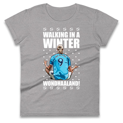 erling haaland christmas womens t shirt
