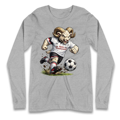 Old School Derby County Longsleeve T Shirt 