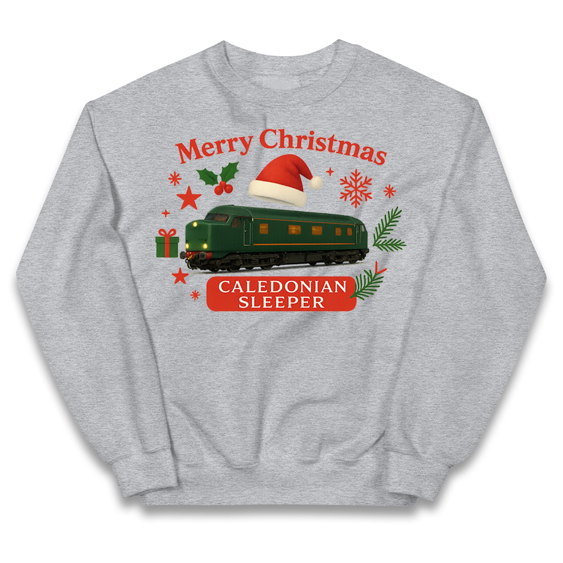 Caladonian Sleeper Christmas Kids Jumper