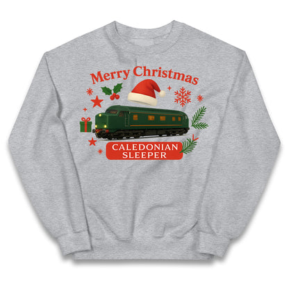 Caladonian Sleeper Christmas Kids Jumper