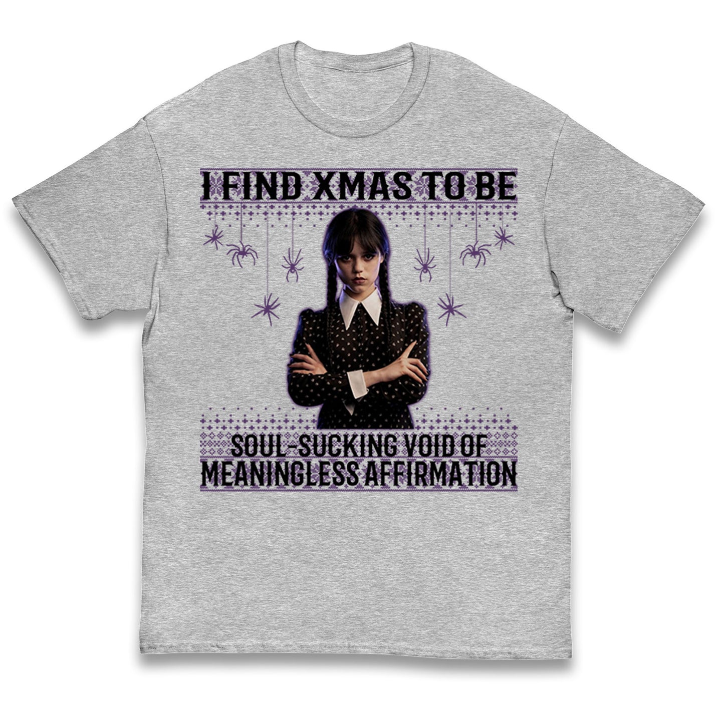 Wednesday Christmas Kids T Shirt