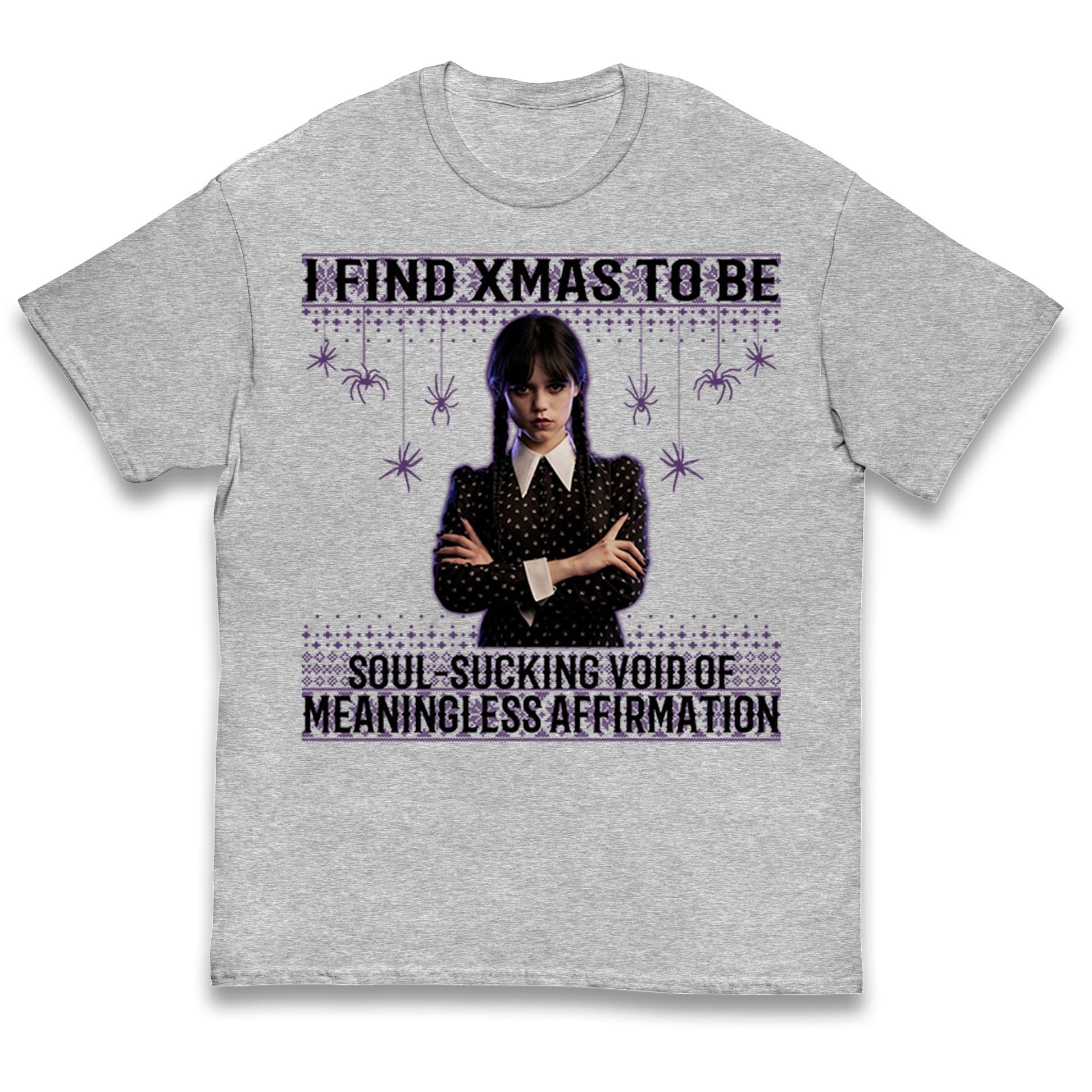 Wednesday Christmas Kids T Shirt