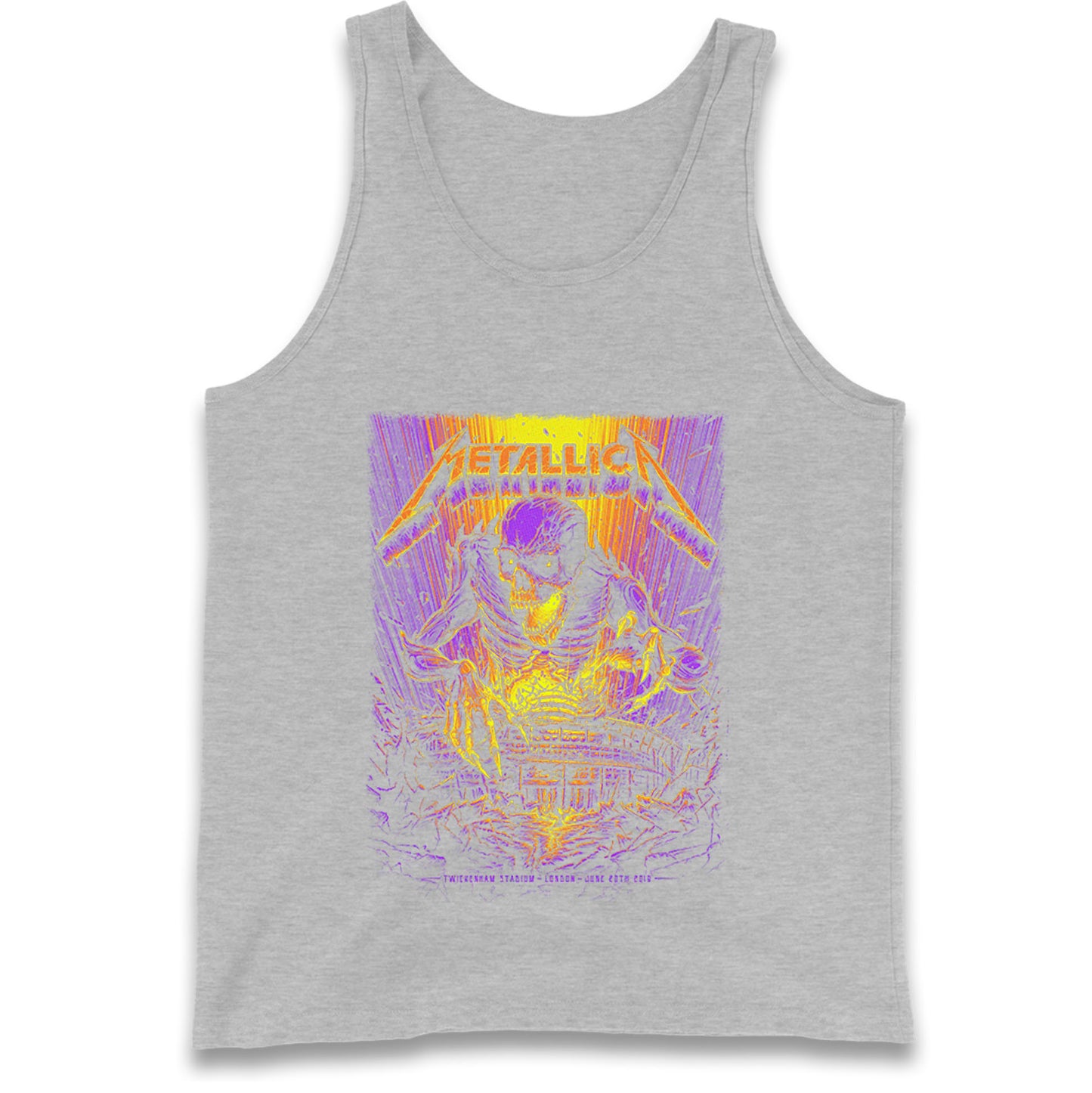 Metallica Twickenham Stadium Tank Top
