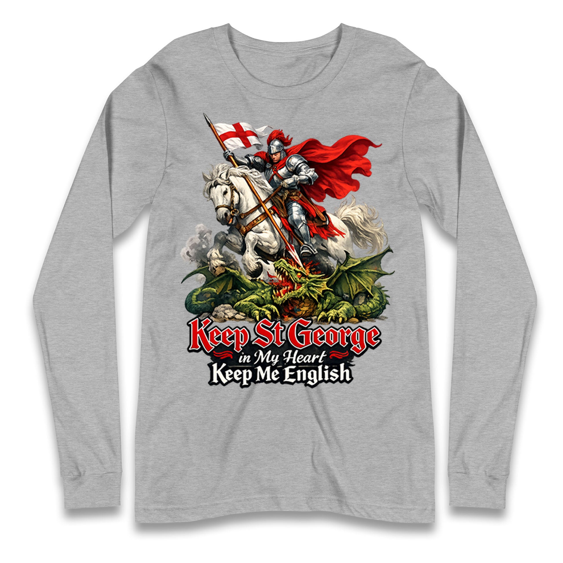 St Georges Day Longsleeve T Shirt