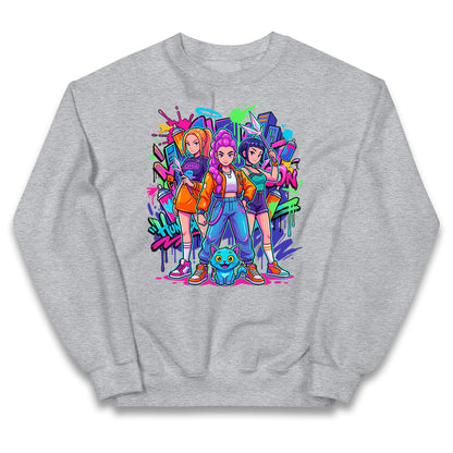 Demon Hunters Kids Jumper