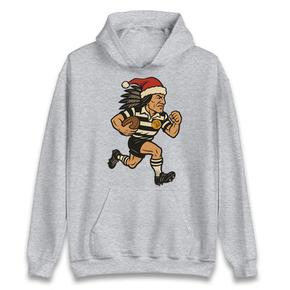 Newcastle Falcons Christmas Hoodie