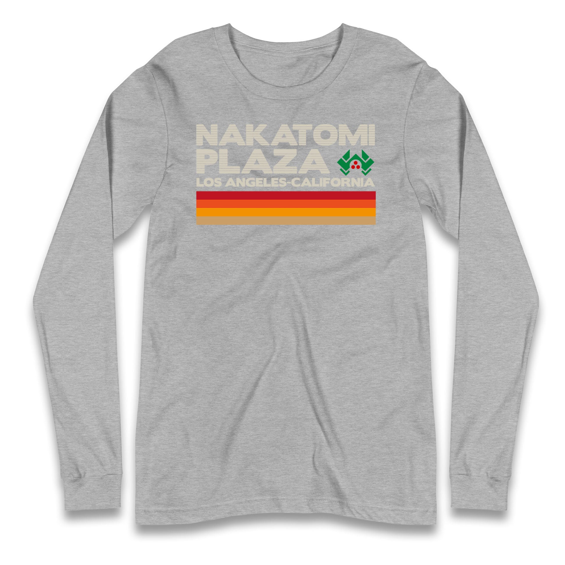 nakatomi plaza vintage long sleeve t shirt