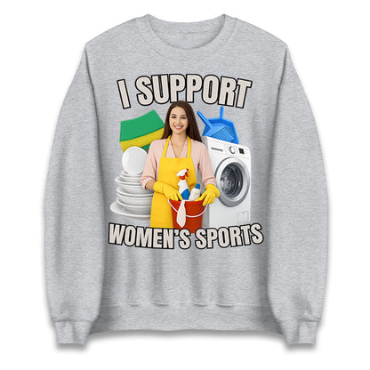 I Support Women's Sports Jumper