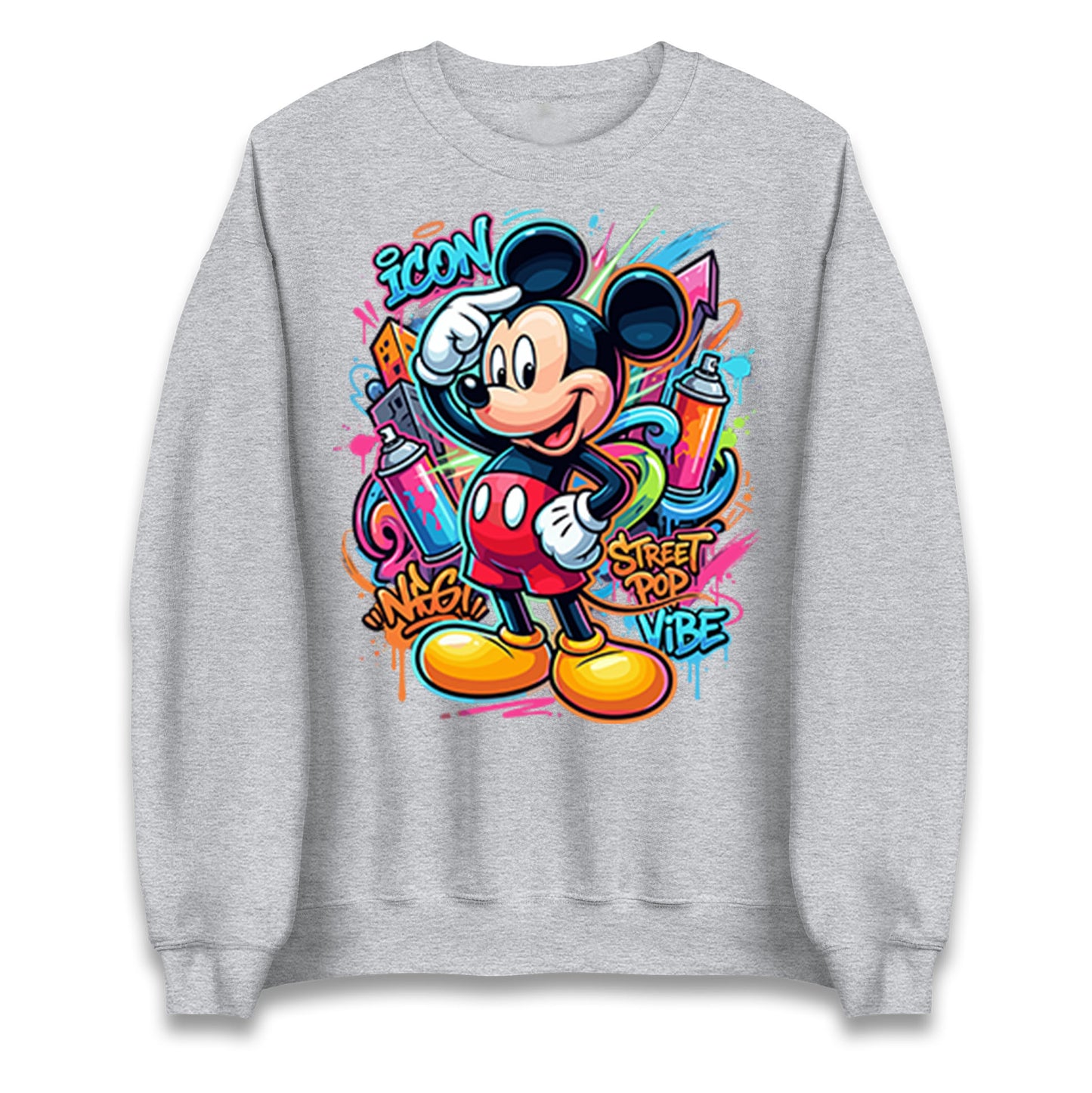 Graffiti Mickey Jumper